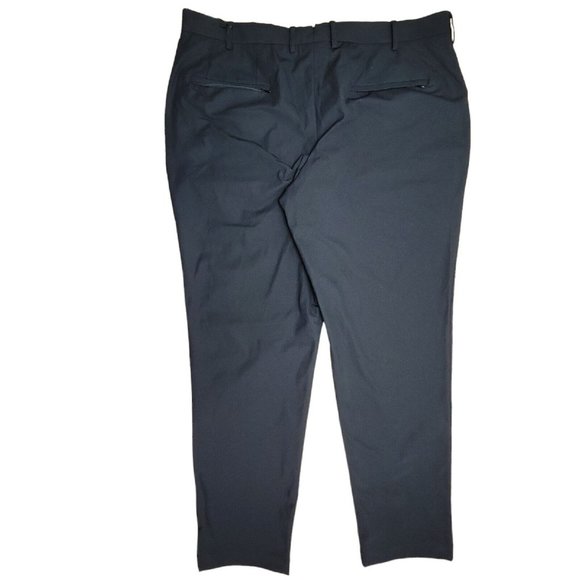 Sene Mens 38X26 Soho Flex Dress Pants Slacks Golf Suit Sport Tech Stretch Black - Picture 2 of 4